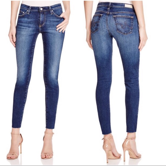 super frayed hem jeans